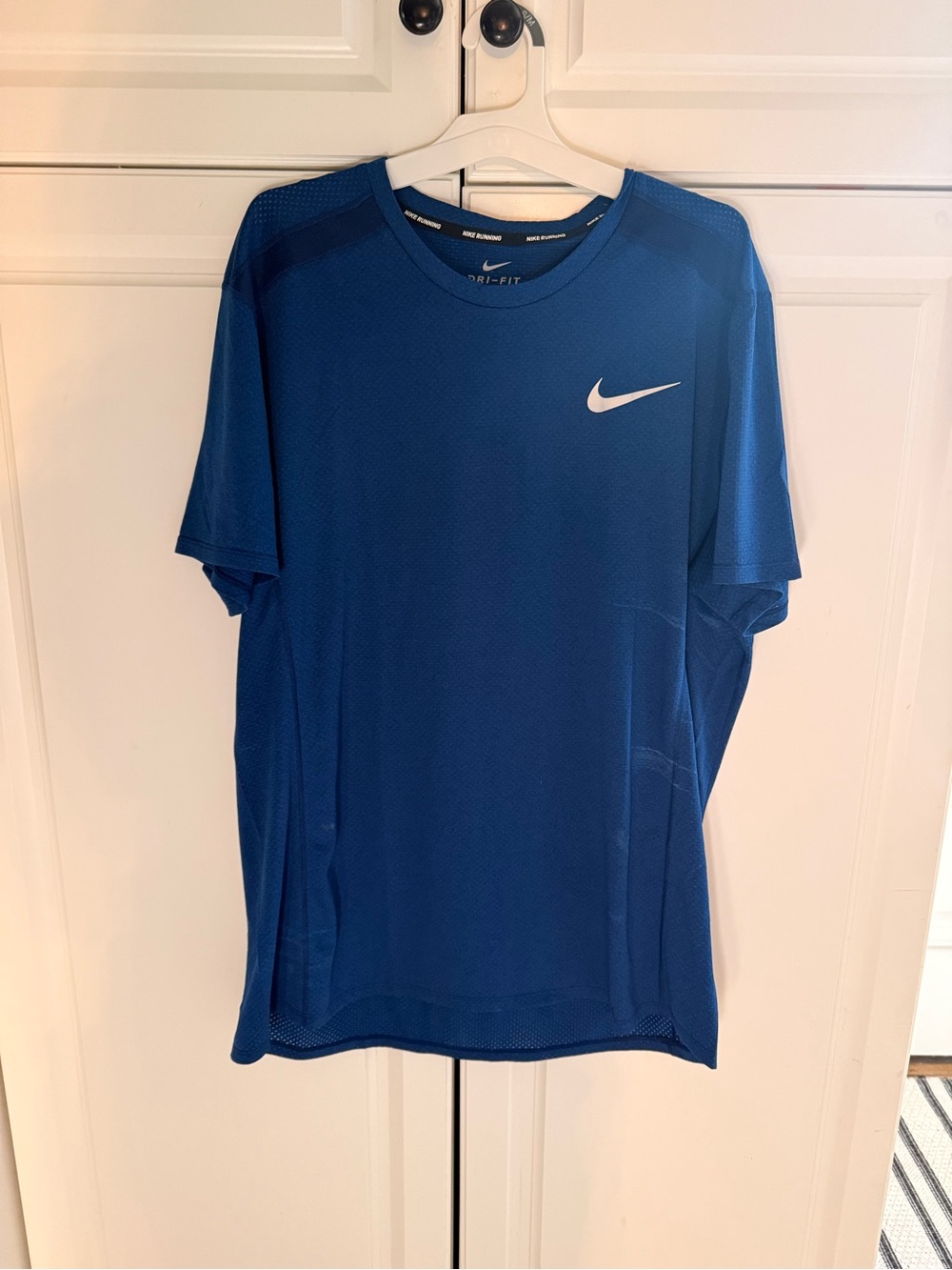 Nike Dri-FIT Short Sleeve Performance Tee - Royal Blue